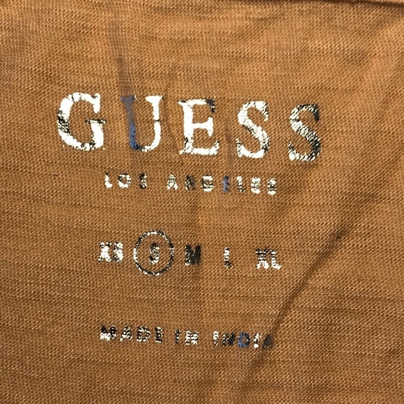 Guess Embroidered Crop Top Small Pink - Picture 6 of 8